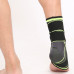 Еластичний бандаж гомілковостопного суглоба з фіксуючим ременем Захист голеностопа фіксатор еластичний