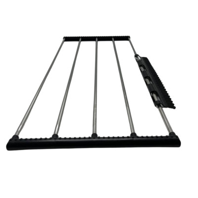 Складная сушилка для белья на балкон окно Folding Clothes Shelf Съемная сушка для одежды на батарею