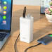 Повербанк 40000 mAh із швидкою зарядкою hoco J86 універсальний зарядний пристрій 22,5W USB Type-C micro USB