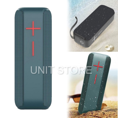 Портативна бездротова Bluetooth колонка Hopestar P15 Чорна Потужна водонепроникна USB FM акустика