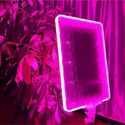 Прямокутна світлодіодна RGB лампа з пультом PM-48 портативне кольорове відеосвітло 44х29cм для зйомок