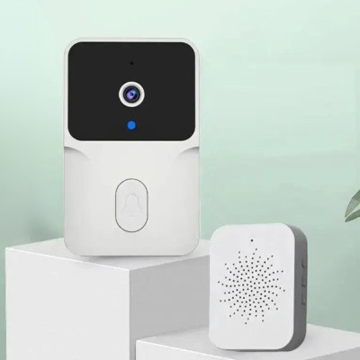 Бездротовий дверний дзвінок вічко з камерою WiFi Mini Doorbell M6 Розумний акумуляторний відеодзвінок для дому