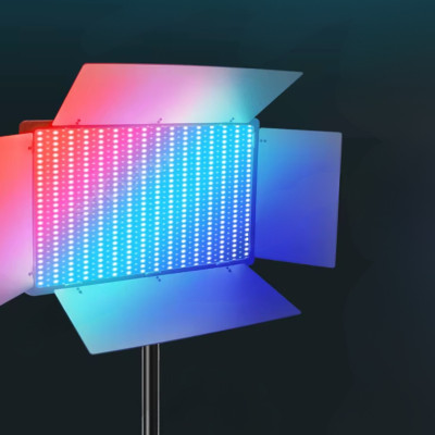Прямокутна кольорова LED лампа U800 RGB портативне світлодіодне відеосвітло 29х17см для фото та відеозйомок
