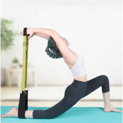 Гумка еспандер для розтяжки Stretching Trension Band з петлями гімнастика для ніг рук джгут стрічка для спорту