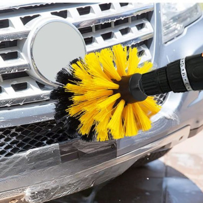 Набор щеток насадок на дрель Drill Brush для химчистки авто и уборки на шуруповерт