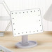 Косметичне дзеркало для макіяжу настільне з підсвічуванням LED Mirror сенсорне White 22 світлодіода