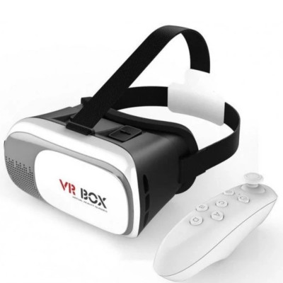 Окуляри віртуальної реальності VR BOX з пультом Шолом 3D для телефону Стерео та відео окуляри