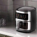Фритюрниця без масла Zepline 3500W сенсорна аерофрітюрниця мультипіч безмасляна з таймером 7л для дому