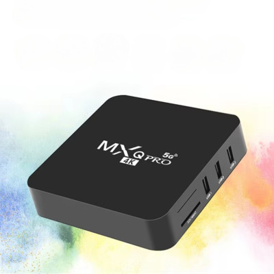 Смарт приставка TV Box MXQ 4k Pro 5G для телевізора з пультом медіаплеєр Android 4/64 GB