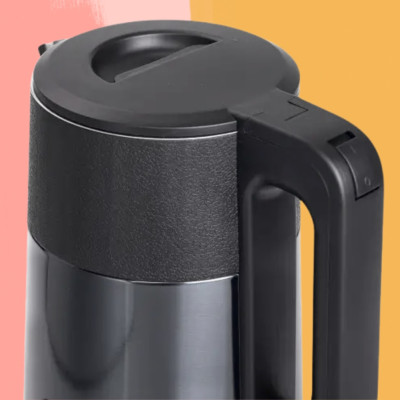 Електрочайник 2,5 л металевий Hoffmans Electronics HM-2543 Електричний чайник для дому 1800W Синій