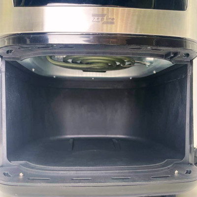 Аерофритюрниця безмасляна сенсорна ZP-215 мультипіч 3500W на 8л з таймером та знімною чашею для дому