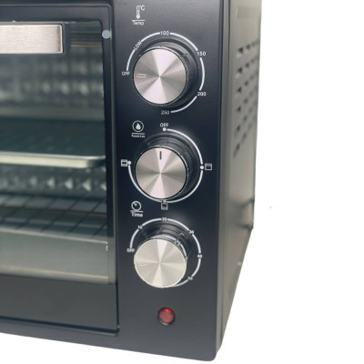 Настільна електрична духовка 2000W Hoffmans Electronics HM-752 електропіч з таймером для дому