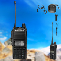 Двухдиапазонная аккумуляторная радиостанция Baofeng UV 82 портативная рация для связи