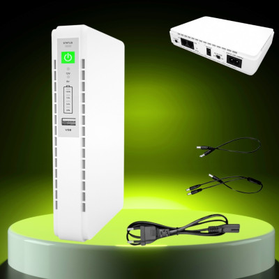 ДБЖ джерело безперебійного живлення для роутера камери модему 10400mAh JIAGENG 304 безперебійник 9V/12V