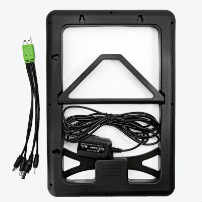 Сонячна панель портативна LAMP 4W CL 639 похідна зарядка від сонця складна туристична
