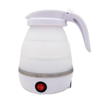 Силіконовий електрочайник дорожній складний Elecreic Kettle 600 мл сучасний портативний електронний чайник