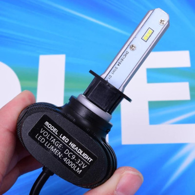 Автомобільні LED лампи для фар S1 H1 Комплект світлодіодні автолампи 2 шт