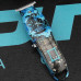 Акумуляторна машинка з триммером та шейвером 3в1 VGR V-645 Набір для стрижки волосся і бороди з насадками