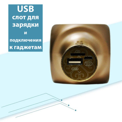 Караоке мікрофон дитячий портативний бездротової Bluetooth USB Рожевий Rose Іграшка мікрофони для дітей YS-63