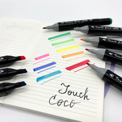Скетч маркери SKETCHMARKER 40 кольорів Набір двосторонніх маркерів на спиртовій основі для художника