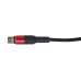 Кабель USB для зарядки телефону 3в1 Typec Micro Lightning провід швидка зарядка плетений 120см