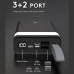 Power bank 30000 mAh LENYES зовнішній акумулятор зарядний пристрій повербанк тайп си та юсб Lightning