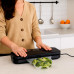 Вакуумний побутовий апарат для пакування продуктів для дому Vacuum Sealer Вакууматор домашній пакувальник із пакетами автоматичний