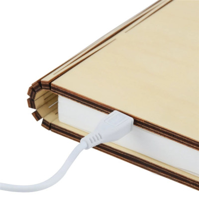 Нічник книга акумуляторний Folding Book Lamp настільний кольоровий світильник на магніті