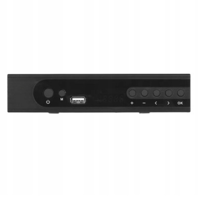 Цифрова приставка DVB-T2 з дисплеєм та пультом тюнер ресивер SKY BOX ZAR139 для телевізора