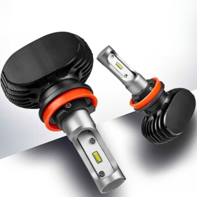Автомобільні LED лампи для фар S1 H11 Світлодіодні лампи 2 шт в комплекті