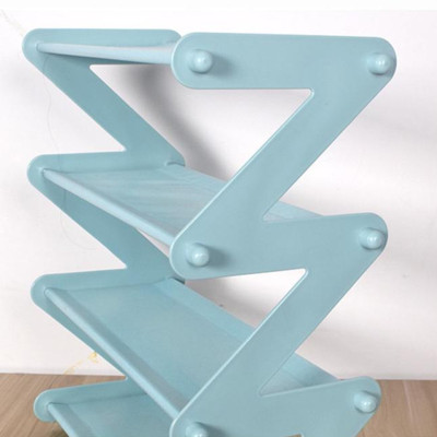 Органайзер полиця для взуття компактний стійка складна Shoe Rack YH 8802 5 зберігання речей та взуття