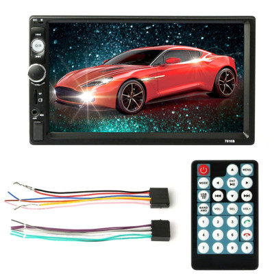 Автомагнітола 2din 7018B з пультом управління Авто магнітола з Bluetooth USB FM сенсорний дисплей 7 дюймів