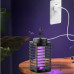 Электрическая ловушка для насекомых Electric Shock Mosquito Лампа уничтожитель от комаров