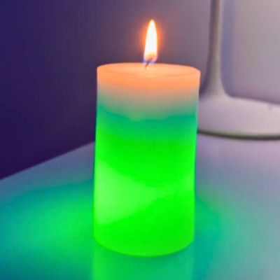 Воскова свічка з підсвічуванням світлодіодна хамелеон Candled Magic LED міняюча колір магічна декоративна