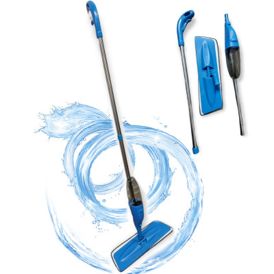 Швабра с распылителем Healthy spray mop Умная швабра лентяйка с микрофиброй 3 в 1