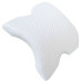 Ортопедична Подушка тунель з пам'яттю Memory Foam Pillow з тунелем для руки для шиї з піною Біла