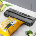 Вакууматор хатній пакувальник із пакетами автоматичний Vacuum Sealer Вакуумний побутовий апарат для пакування продуктів