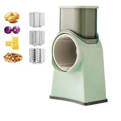 Овочерізка ручна 3в1 універсальний подрібнювач VEGETABLE CUTTER багатофункціональний подрібнювач