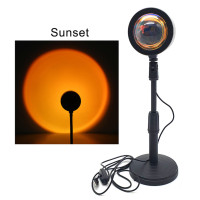 Sunset Lamp проекційний світильник захід USB світильник проектор світло світанку заходу атмосферна лампа для фото