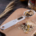 Електронна мірна ложка ваги з LCD екраном Digital Spoon Scale цифрова до 300 г висока точність Біла
