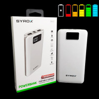 Повербанк 20000 mAh SYRОX PB107 Портативний зарядний пристрій для телефонів micro-USB та Type-C Power Bank