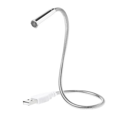 USB світильник для клавіатури ноутбука LED лампа регульована металева