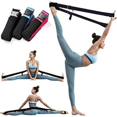 Гумка еспандер для розтяжки Stretching Trension Band з петлями гімнастика для ніг рук джгут стрічка для спорту