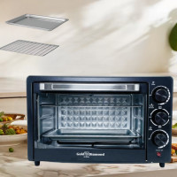 Настільна електрична духовка 3400W Gold Diamond TK09908 міні піч з таймером для дому