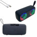 Портативна музична Bluetooth колонка NB-051 Бездротова з RGB підсвічуванням та FM радіо