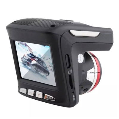 Автомобільний Відеореєстратор DVR X7 з антирадаром 2в1 та GPS модулем радар детектор автомобільний реєстратор