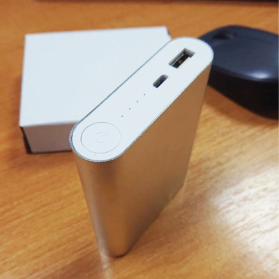 Повербанк 10000 mAh Power bank портативний зовнішній акумулятор зарядний пристрій тайп сі та юсб 10400 mAh