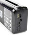 Радіоприймач портативний колонка радіо GOLON RX 204 з входом під usb та флеш карту акумуляторний