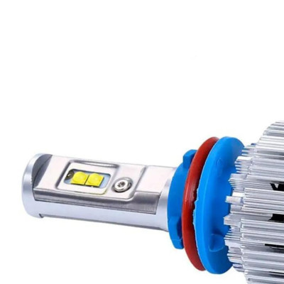 Автомобільні LED лампи для фар H11 TurboLed T1 Комплект світлодіодних автоламп 2 шт