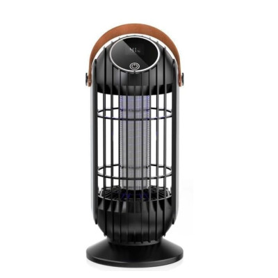 Аккумуляторная лампа ловушка для насекомых с дисплеем BG-008 Electric Shock Mosquito Lamp Антимоскитная лампа приманка для комаров